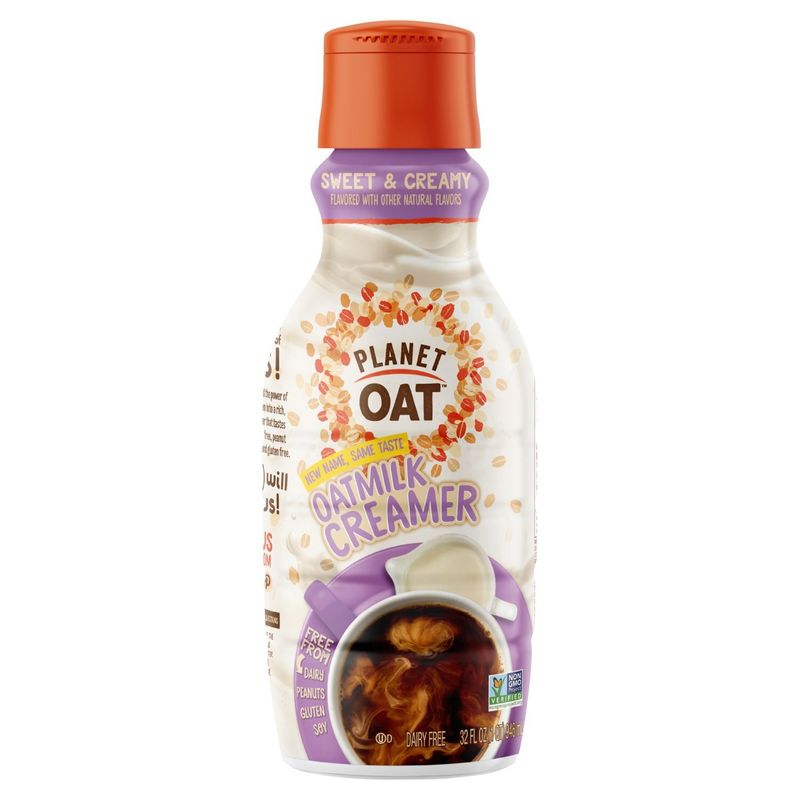 Planet Oat Sweet &amp; Creamy Oatmilk Creamer, 32 fl oz