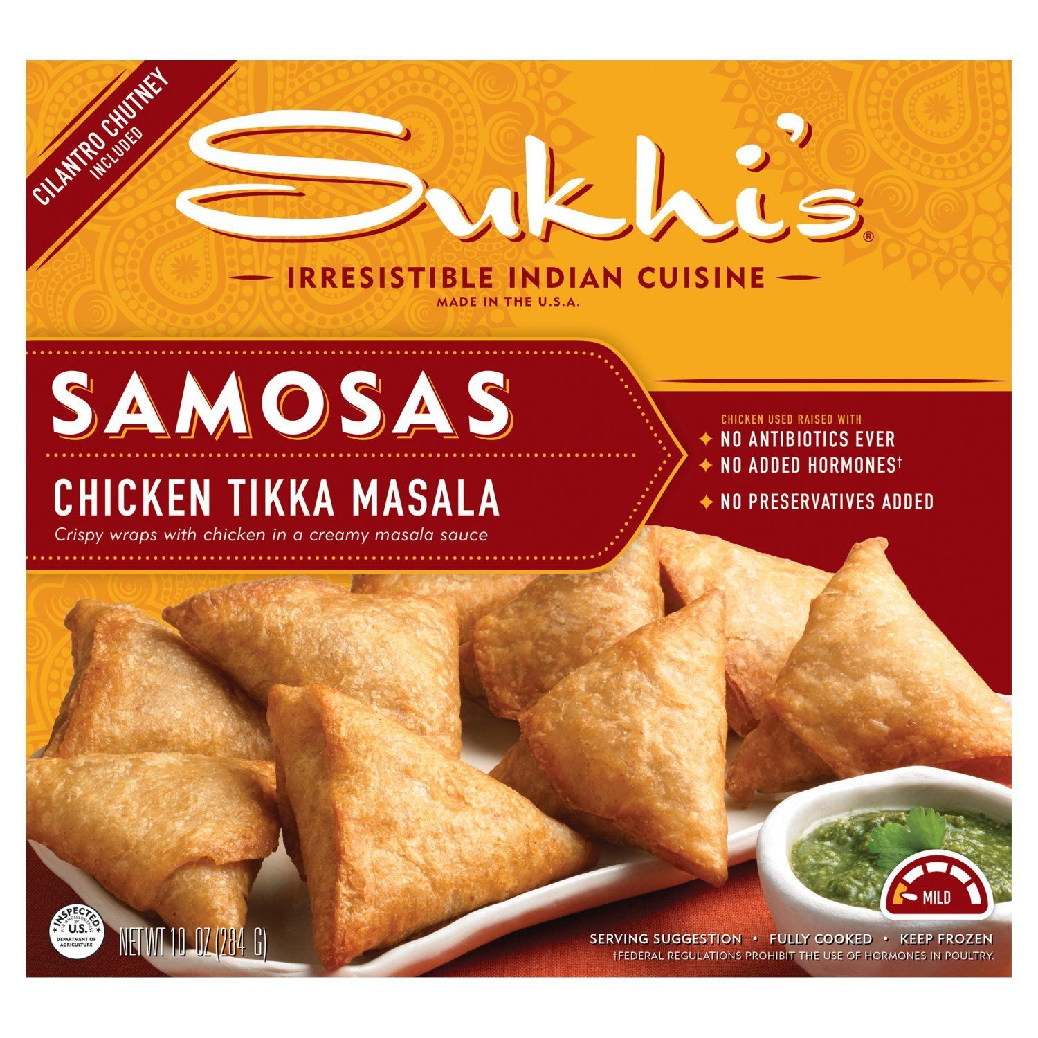 Sukhi&#39;s Chicken Tikka Masala Samosas, 10 oz