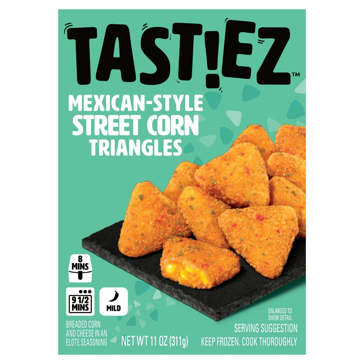 TAST!EZ Mexican-Style Street Corn Triangles, 11 oz