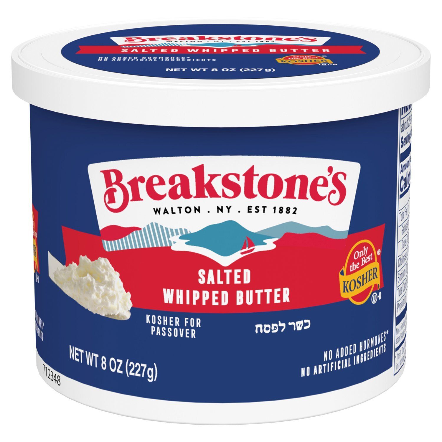 Breakstone&#39;s Salted Whipped Butter, 8 oz