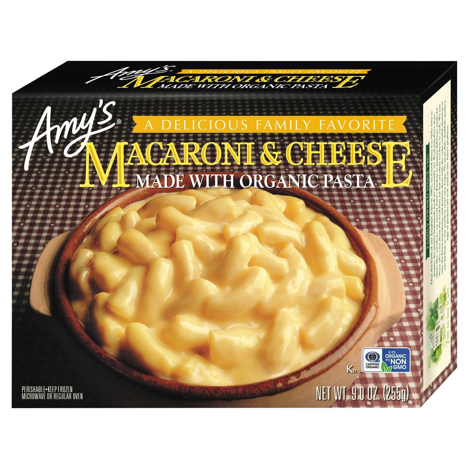Amy&#39;s Macaroni &amp; Cheese, 9.0 oz