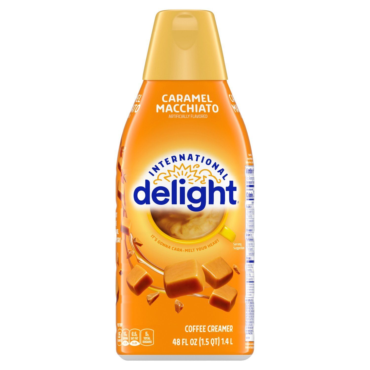 International Delight Caramel Macchiato Coffee Creamer, 48 fl oz