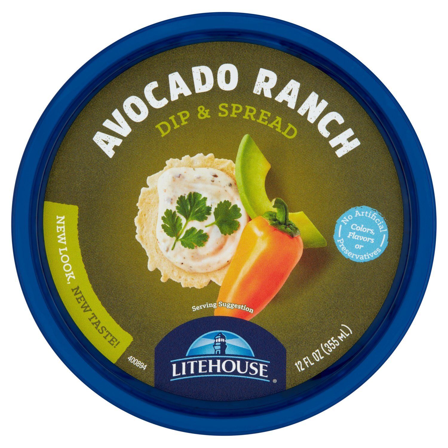 Litehouse Avocado Ranch Dip &amp; Spread, 12 fl oz