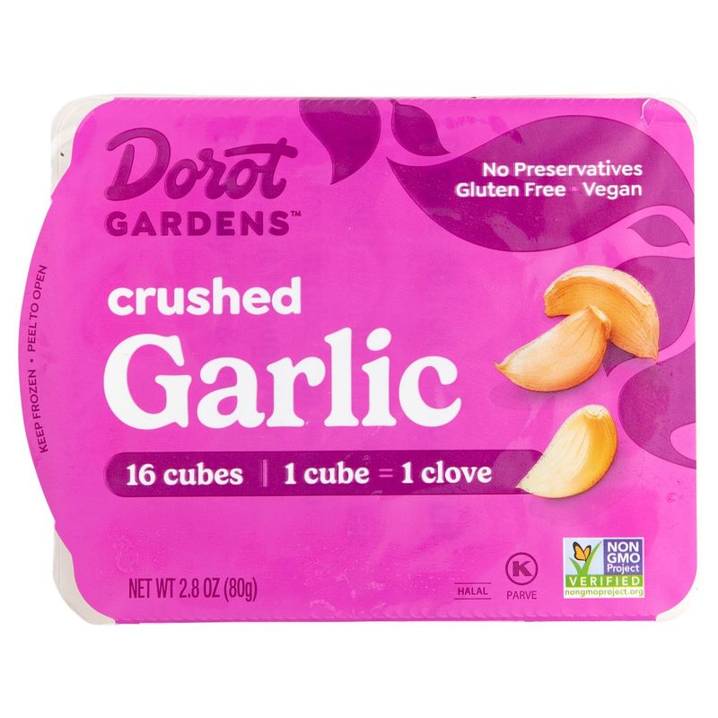 Dorot Gardens Crushed Garlic, 16 count, 2.8 oz
