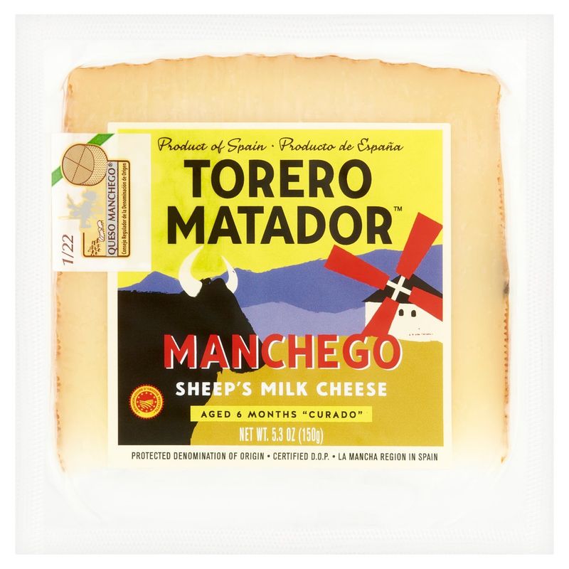 Torero Matador Manchego Sheep&#39;s Milk Cheese, 5.3 oz