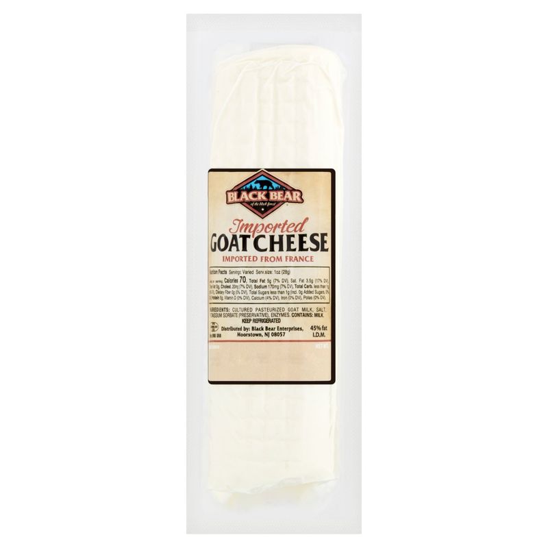Black Bear Imported Goat Cheese, 11 oz