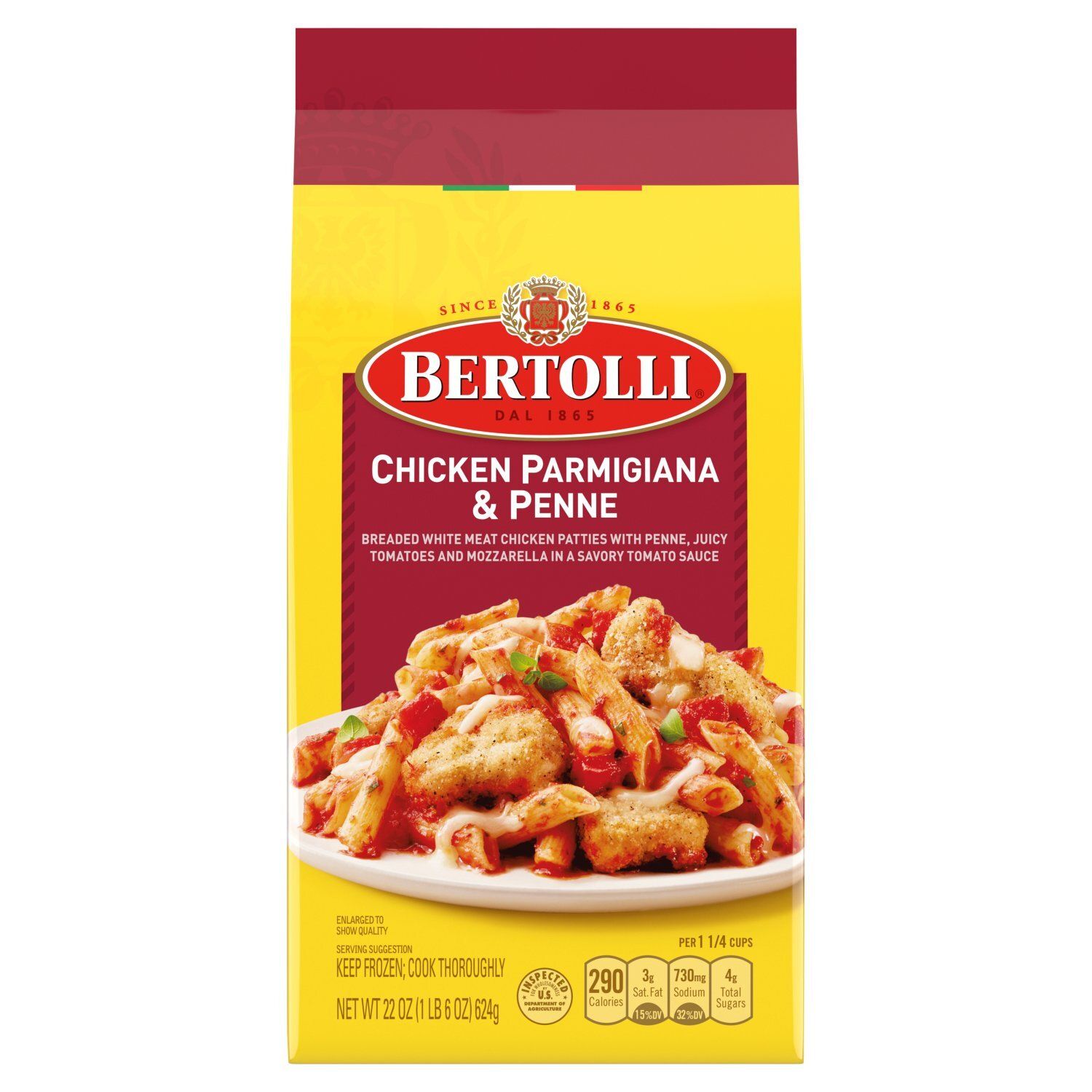 Bertolli Chicken Parmigiana &amp; Penne, 22 oz