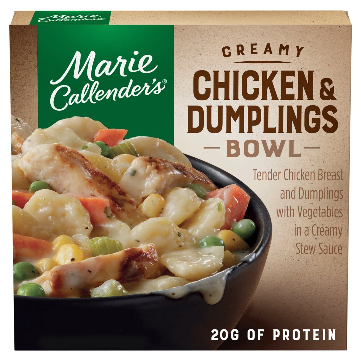 Marie Callender&#39;s Creamy Chicken &amp; Dumplings Bowl, 12 oz