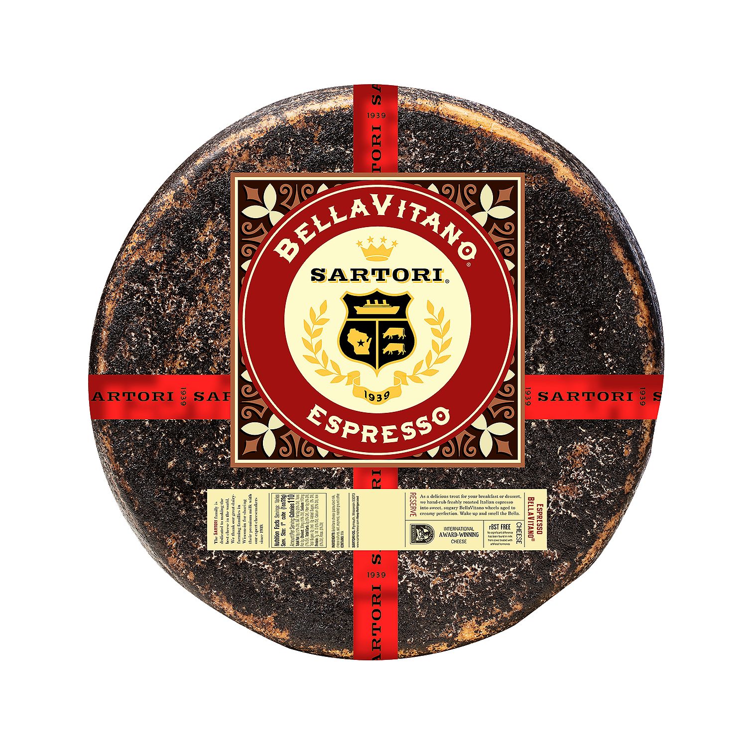 Sartori Bellavitano Espresso Cheese Wheel