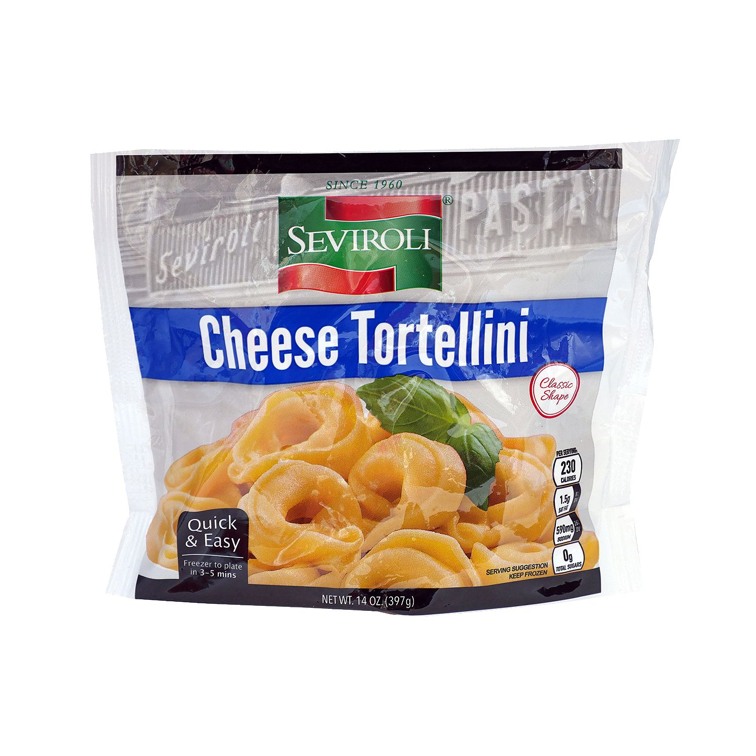 Seviroli Tortellini - Cheese Tortellini 14 oz