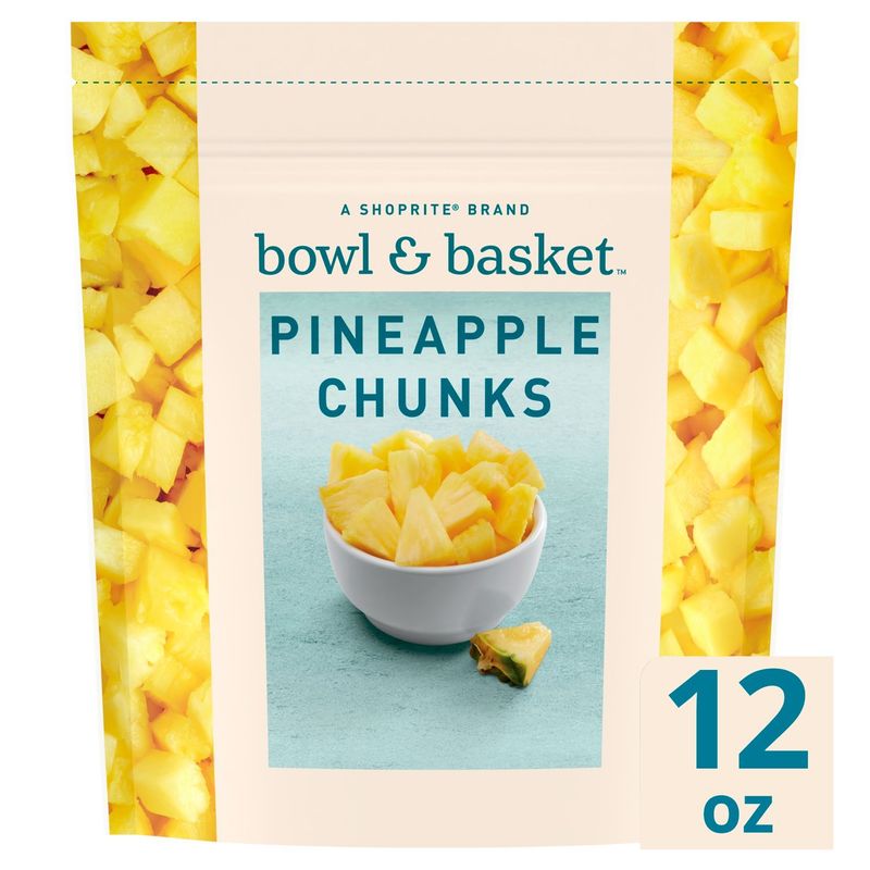 Bowl &amp; Basket Pineapple Chunks, 12 oz
