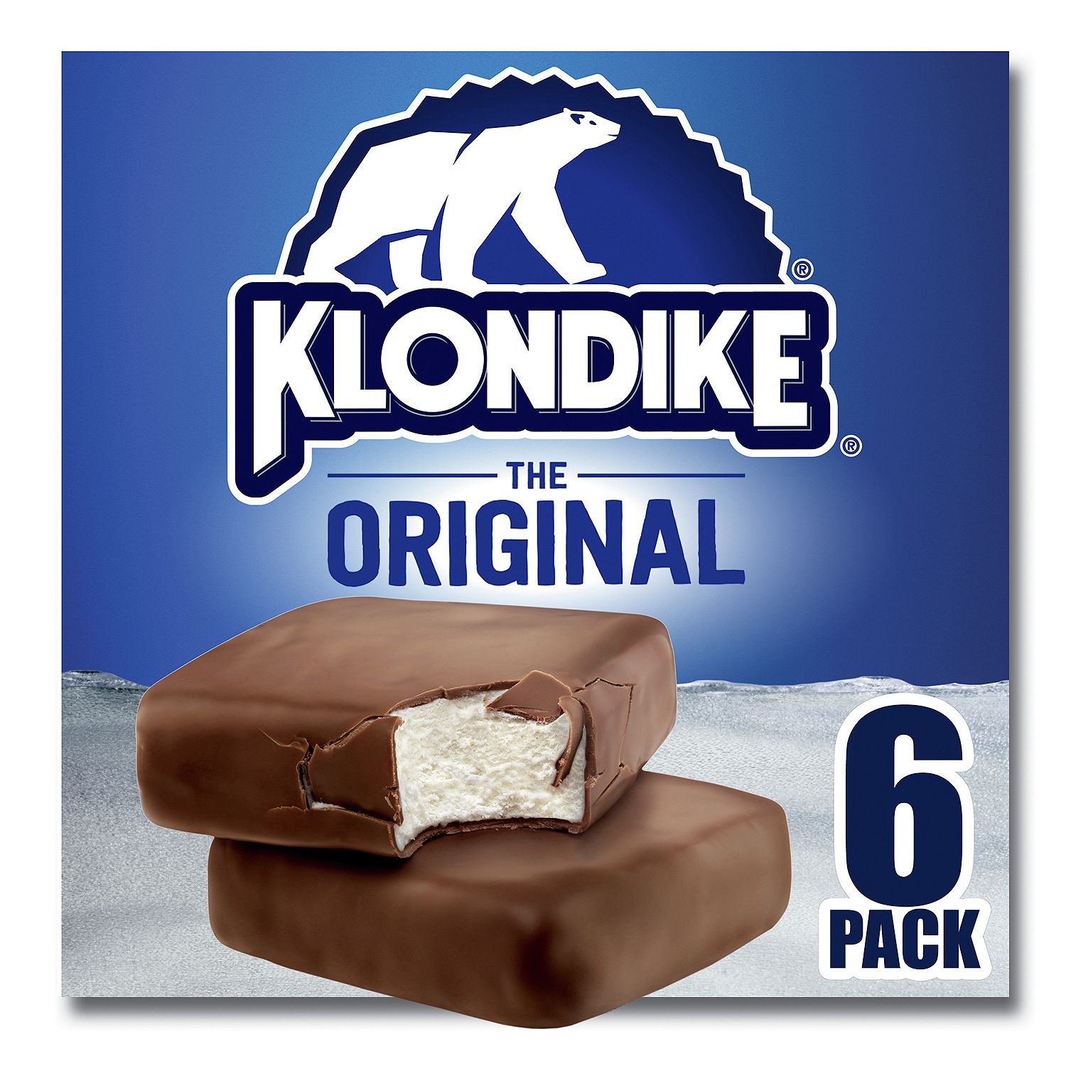 Klondike The Original Ice Cream Bars, 4.5 fl oz, 6 count