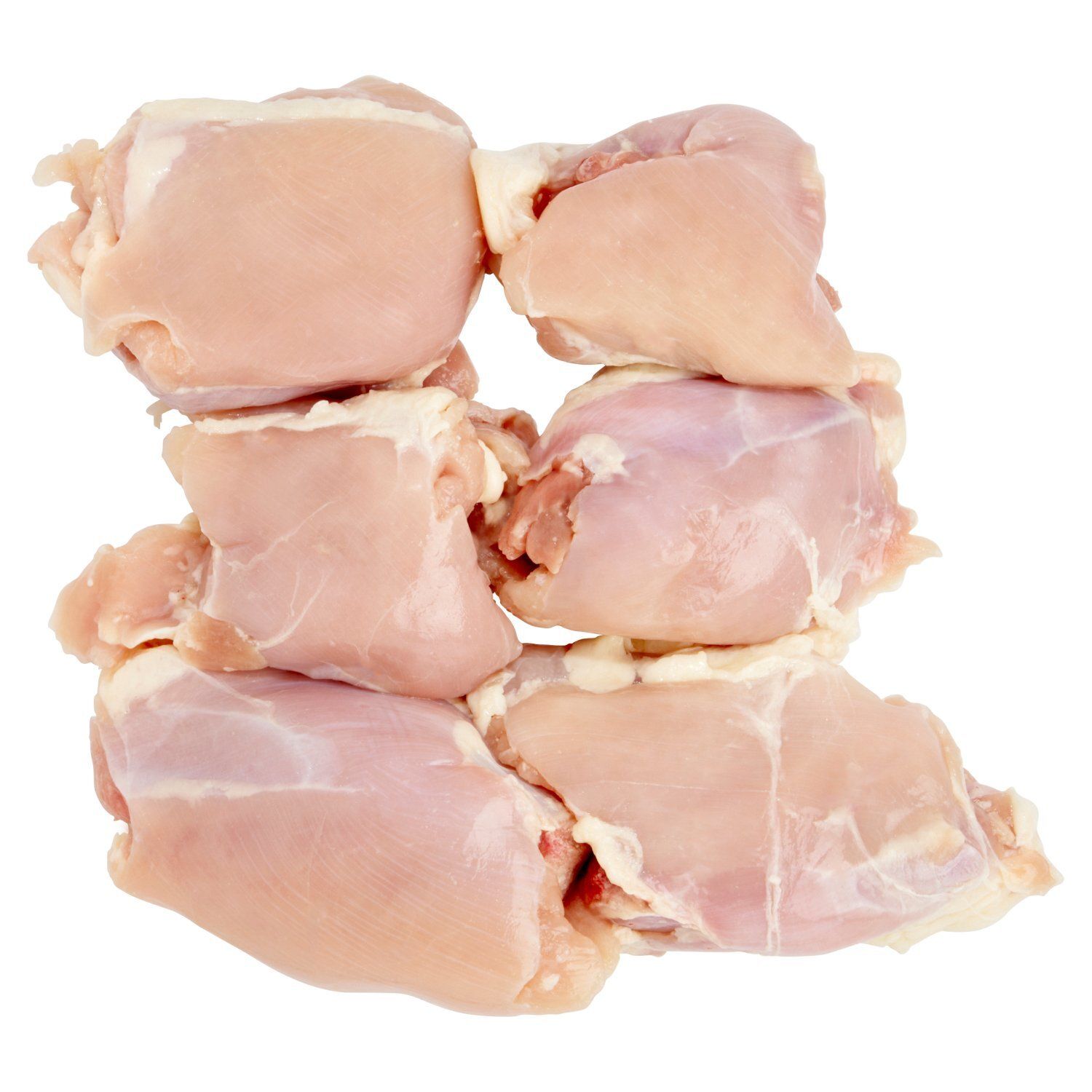 Fresh Grade A Chicken Thigh Fillets, Boneless, Skinless, Average Weight 1.5 lb Pack