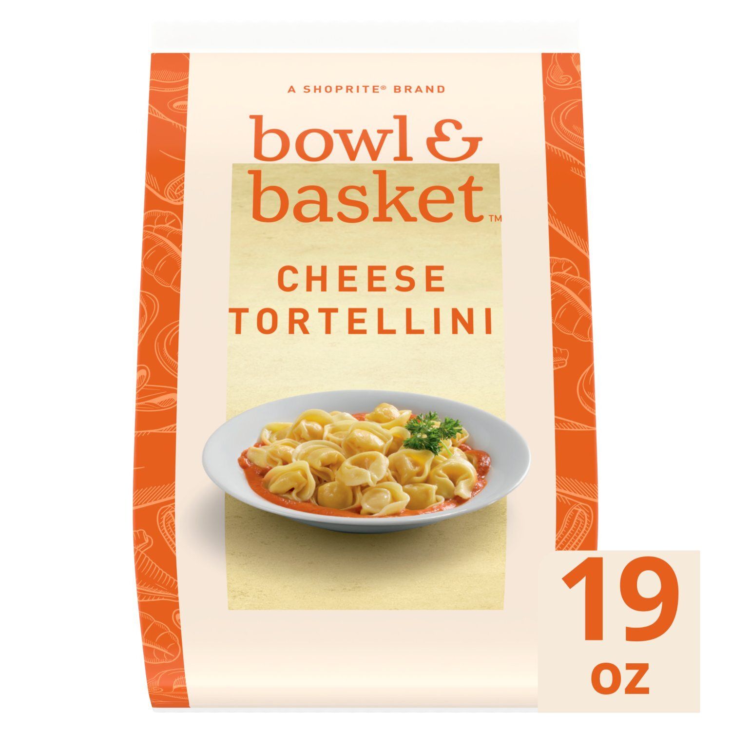 Bowl &amp; Basket Cheese Tortellini Pasta, 19 oz