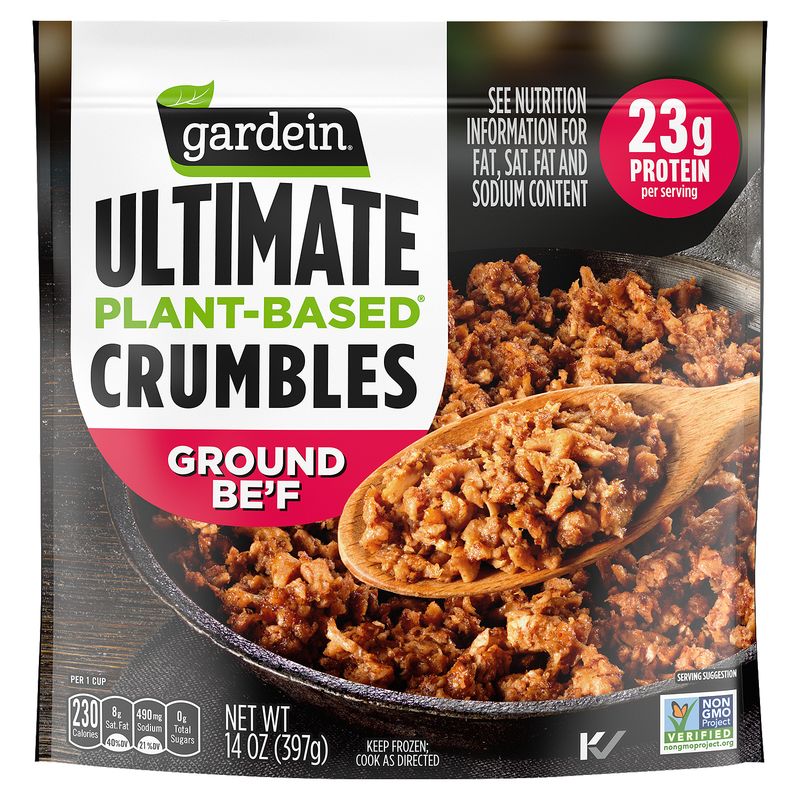 Gardein Ultimate Plant-Based Ground Be&#39;f Crumbles, 14 oz