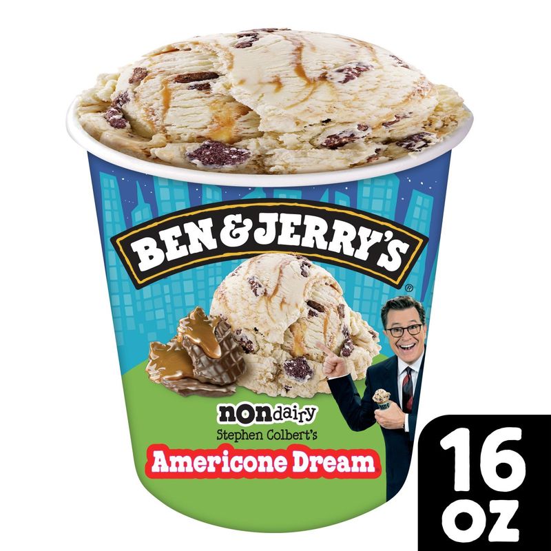 Ben &amp; Jerry&#39;s Americone Dream Vanilla Non-Dairy Frozen Dessert, 1 pint