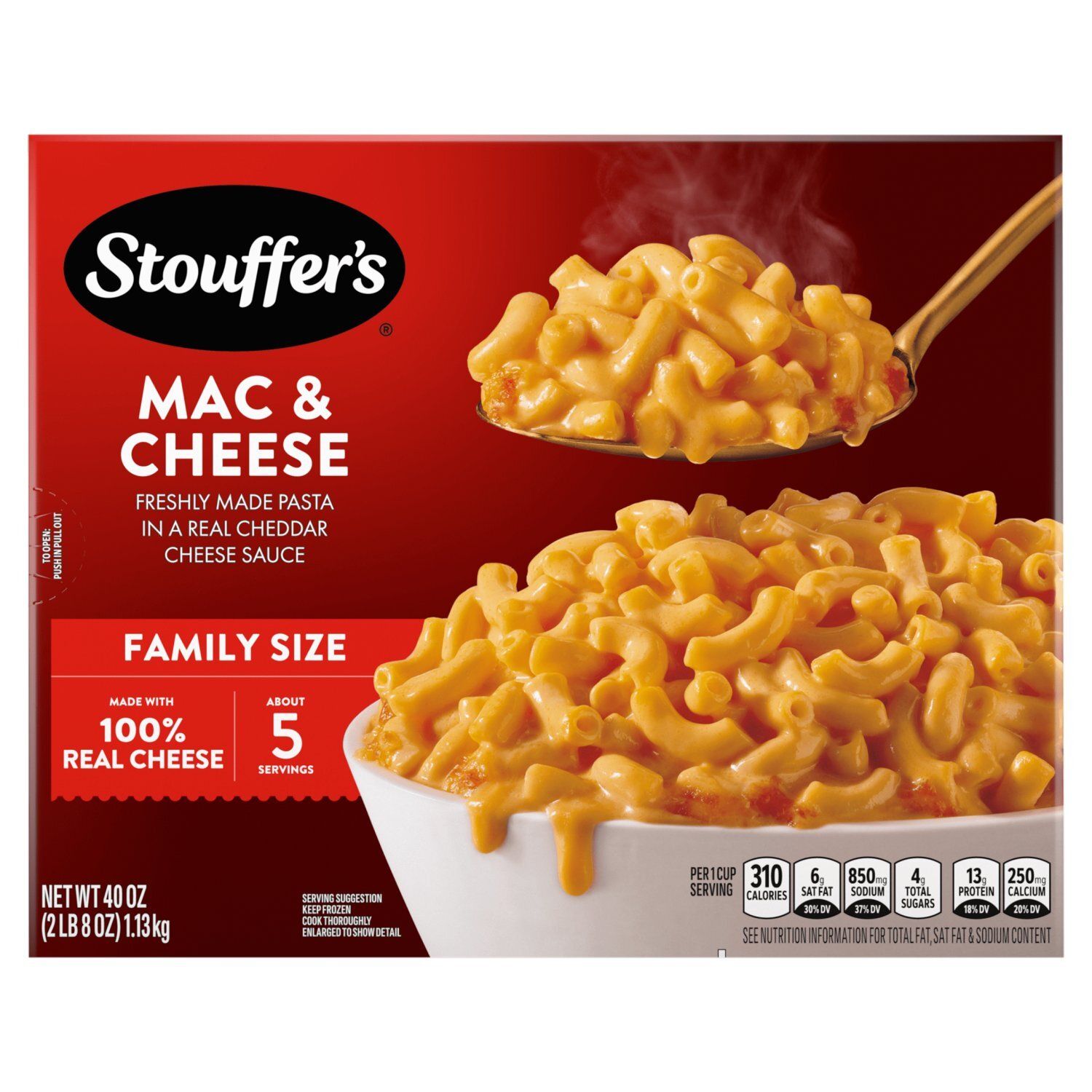 Stouffer&#39;s Mac &amp; Cheese Family Size, 40 oz