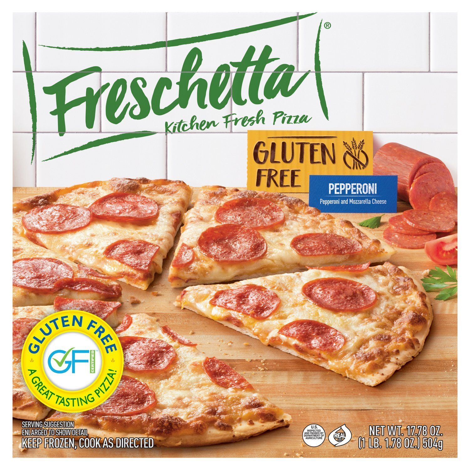 Freschetta Gluten Free Pepperoni Pizza, 17.78 oz