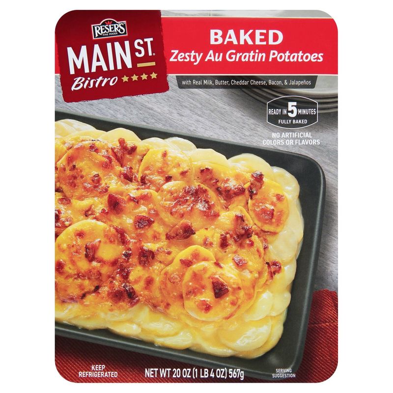 Reser&#39;s Fine Foods Main St Bistro Baked Zesty Au Gratin Potatoes, 20 oz