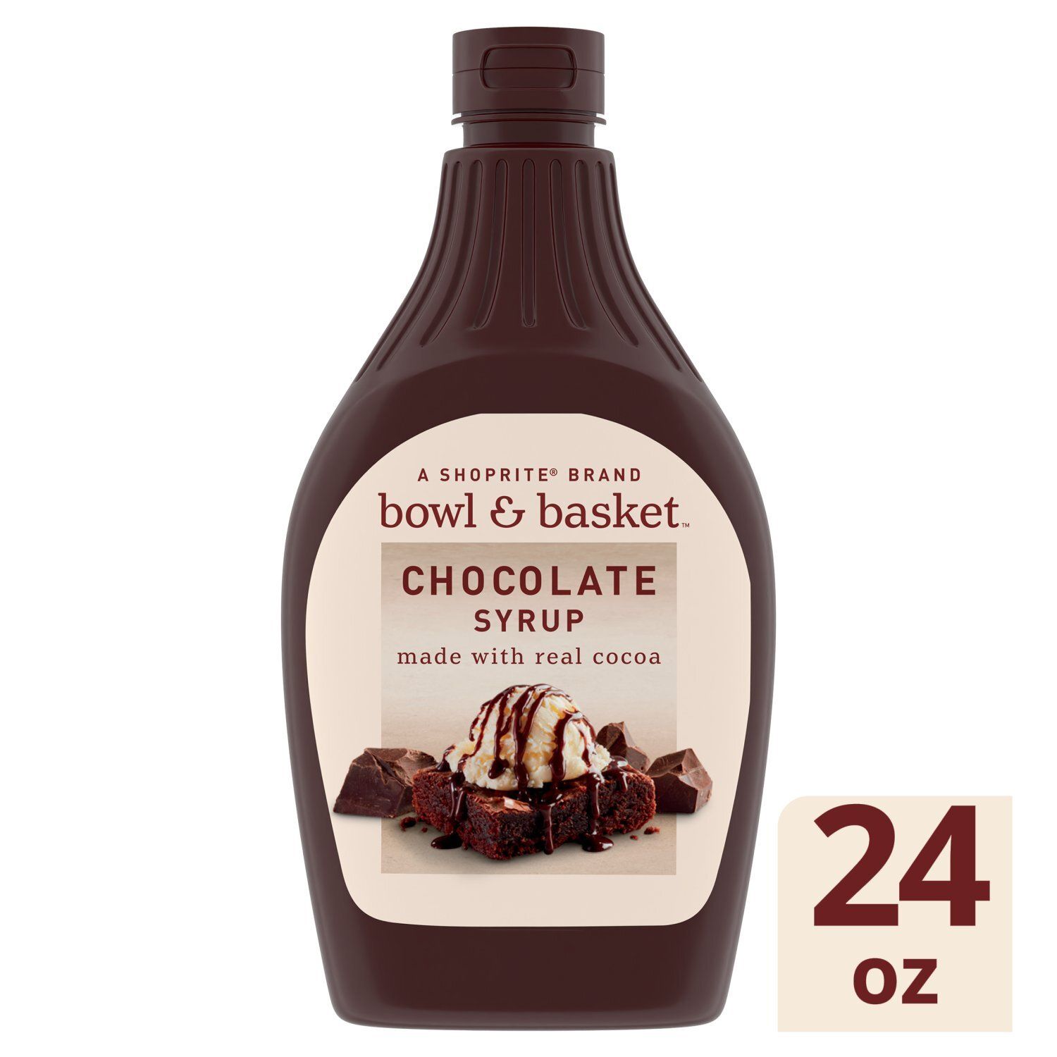 Bowl &amp; Basket Chocolate Syrup, 24 oz