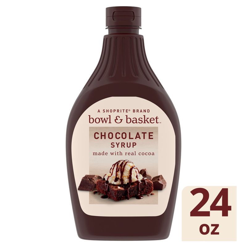 Bowl &amp; Basket Chocolate Syrup, 24 oz