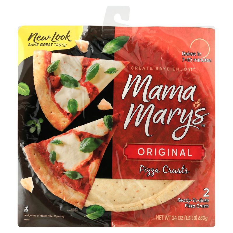 Mama Mary&#39;s 12&quot; Pizza Crust 2-pack 2-Pack