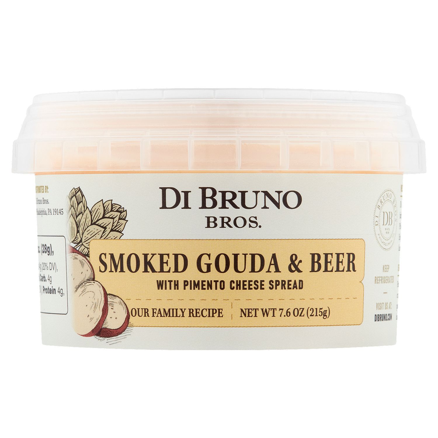 Di Bruno Bros. Smoked Gouda &amp; Beer with Pimento Cheese Spread, 7.6 oz