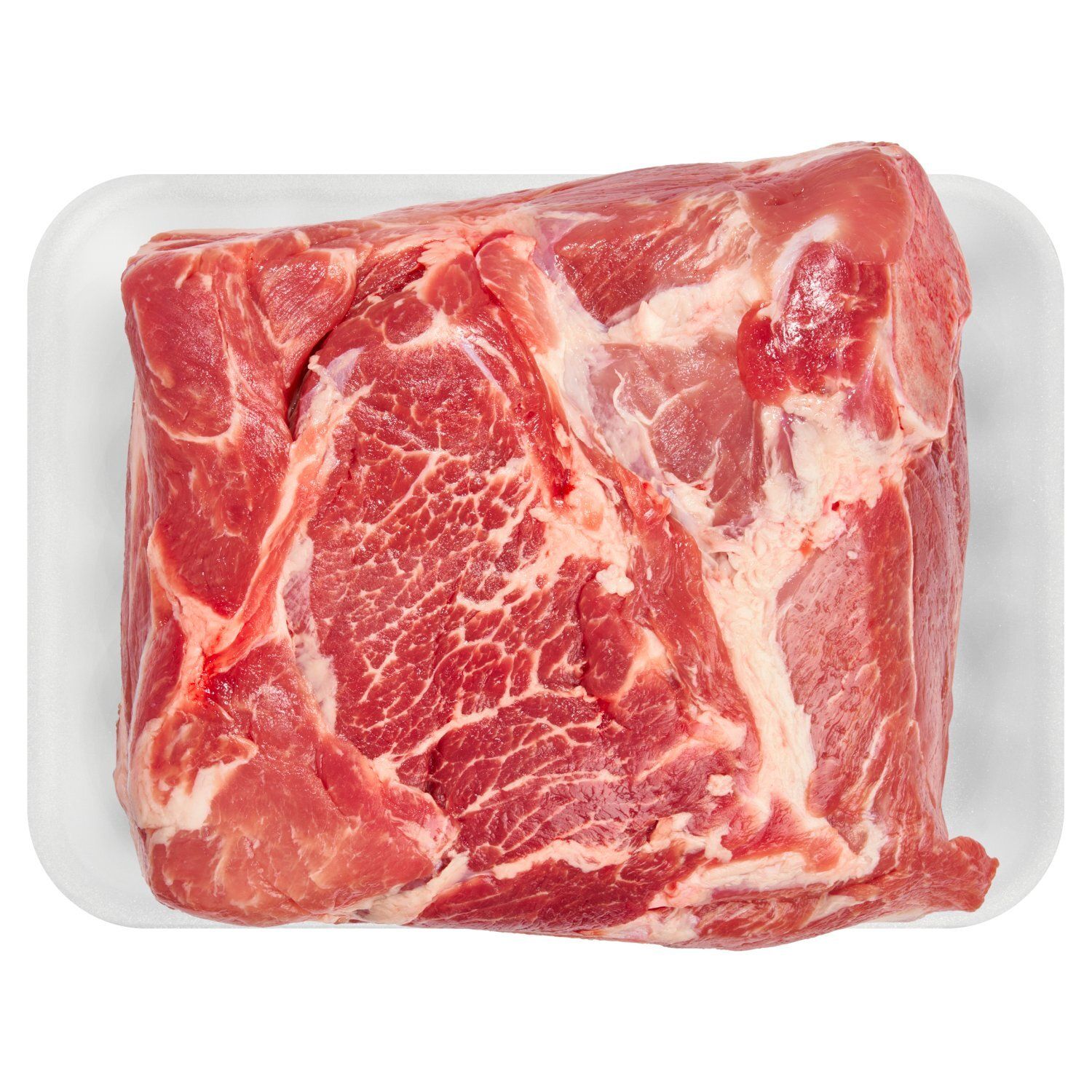 Fresh Whole Pork Butt, Bone In, Average Weight 6 lb Pack