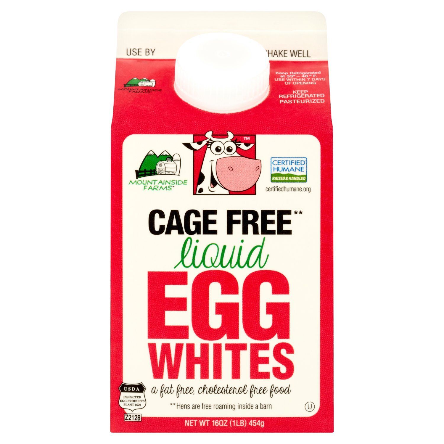 Mountainside Farms Cage Free Liquid Egg Whites, 16 oz