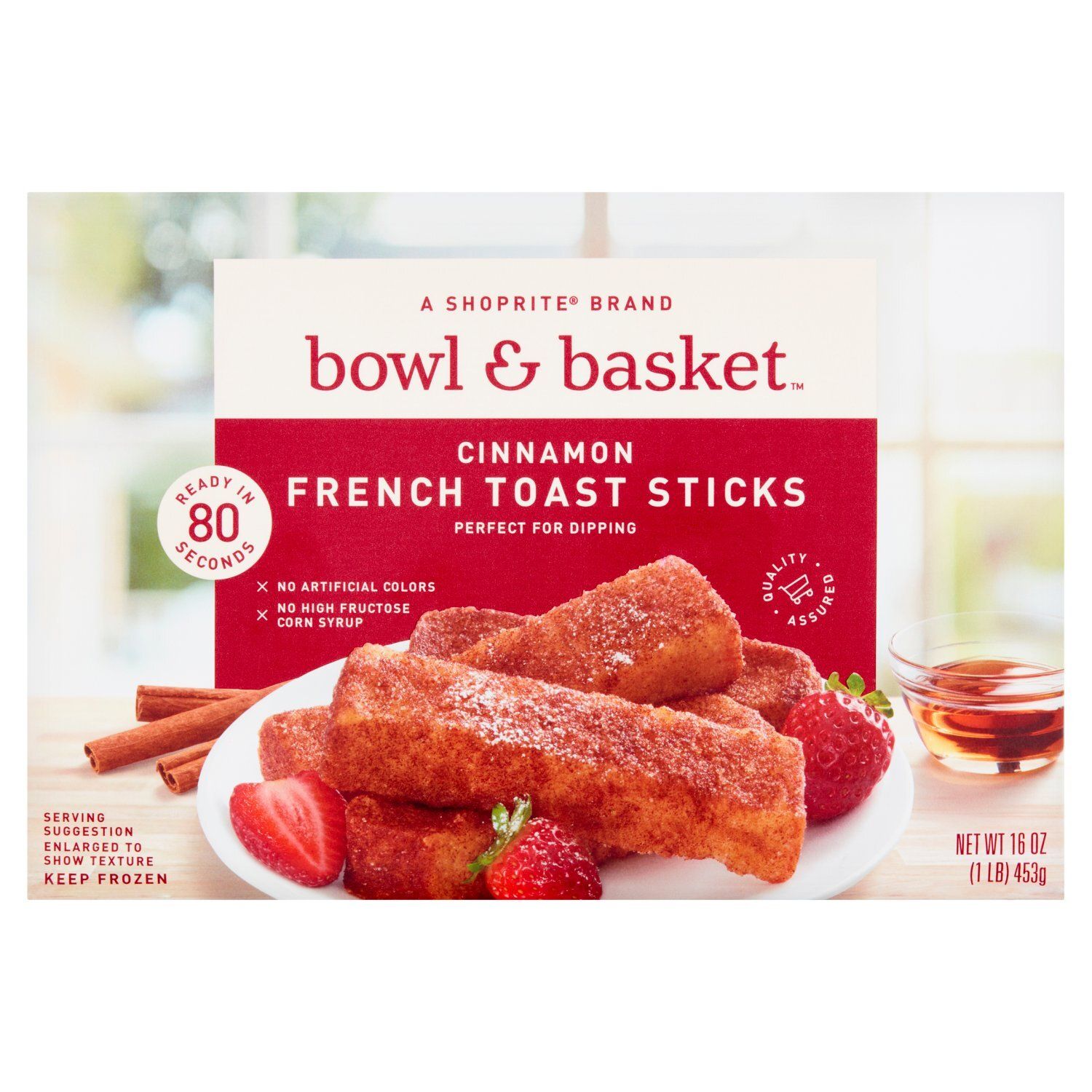 Bowl &amp; Basket Cinnamon French Toast Sticks, 16 oz
