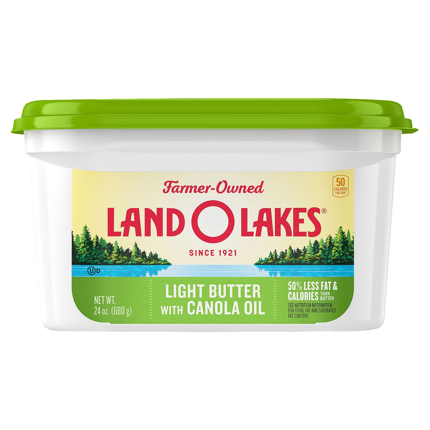 Land O Lakes Light Butter with Canola Oil Spread, 24 oz