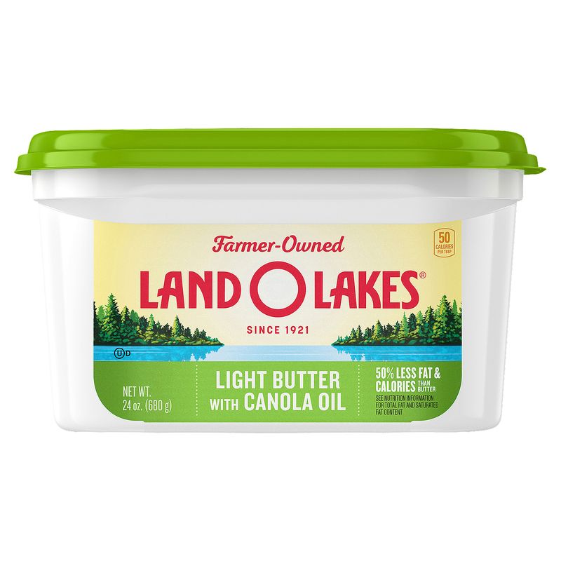 Land O Lakes Light Butter with Canola Oil Spread, 24 oz