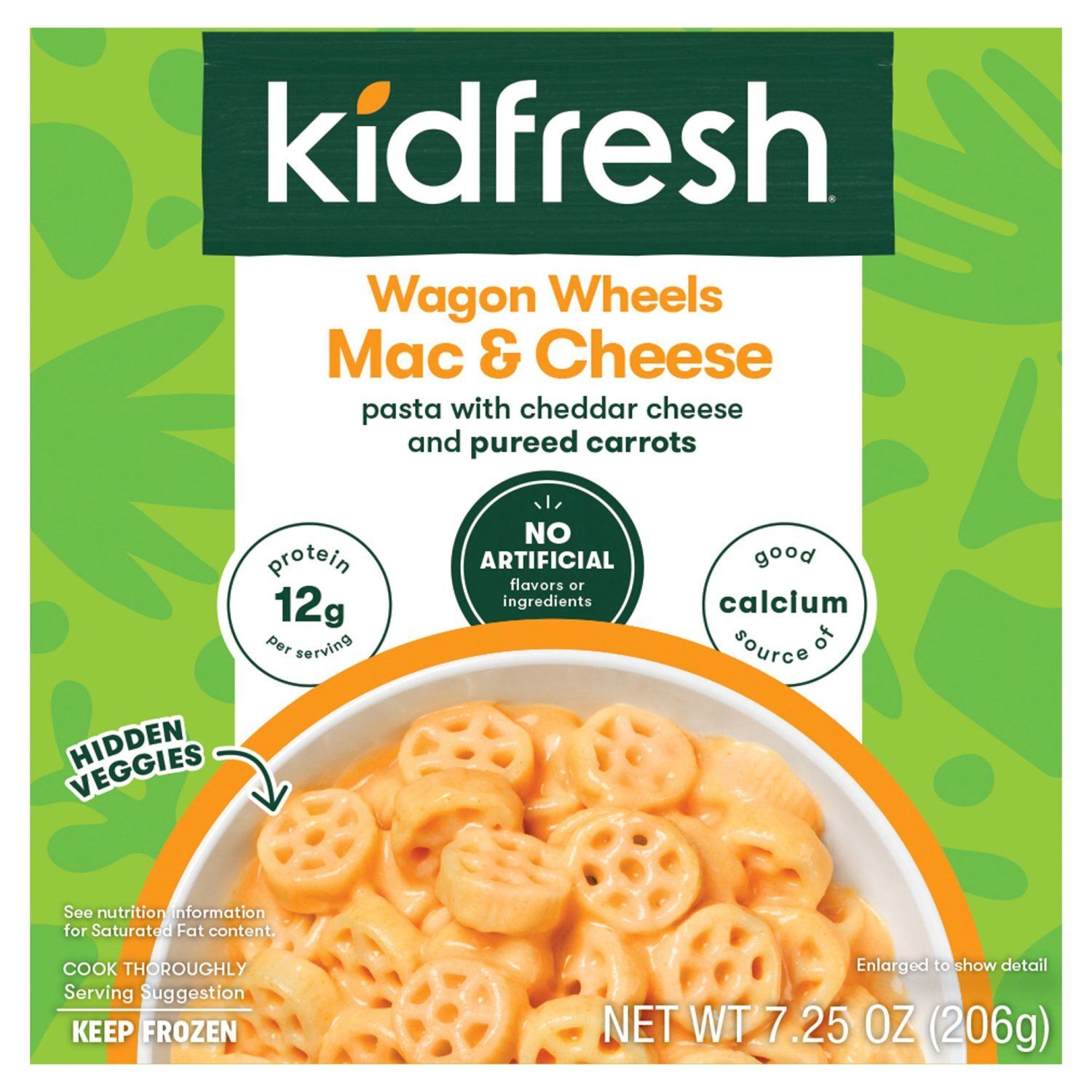 Kidfresh Mac &amp; Cheese Wagon Wheels, 7.25 oz
