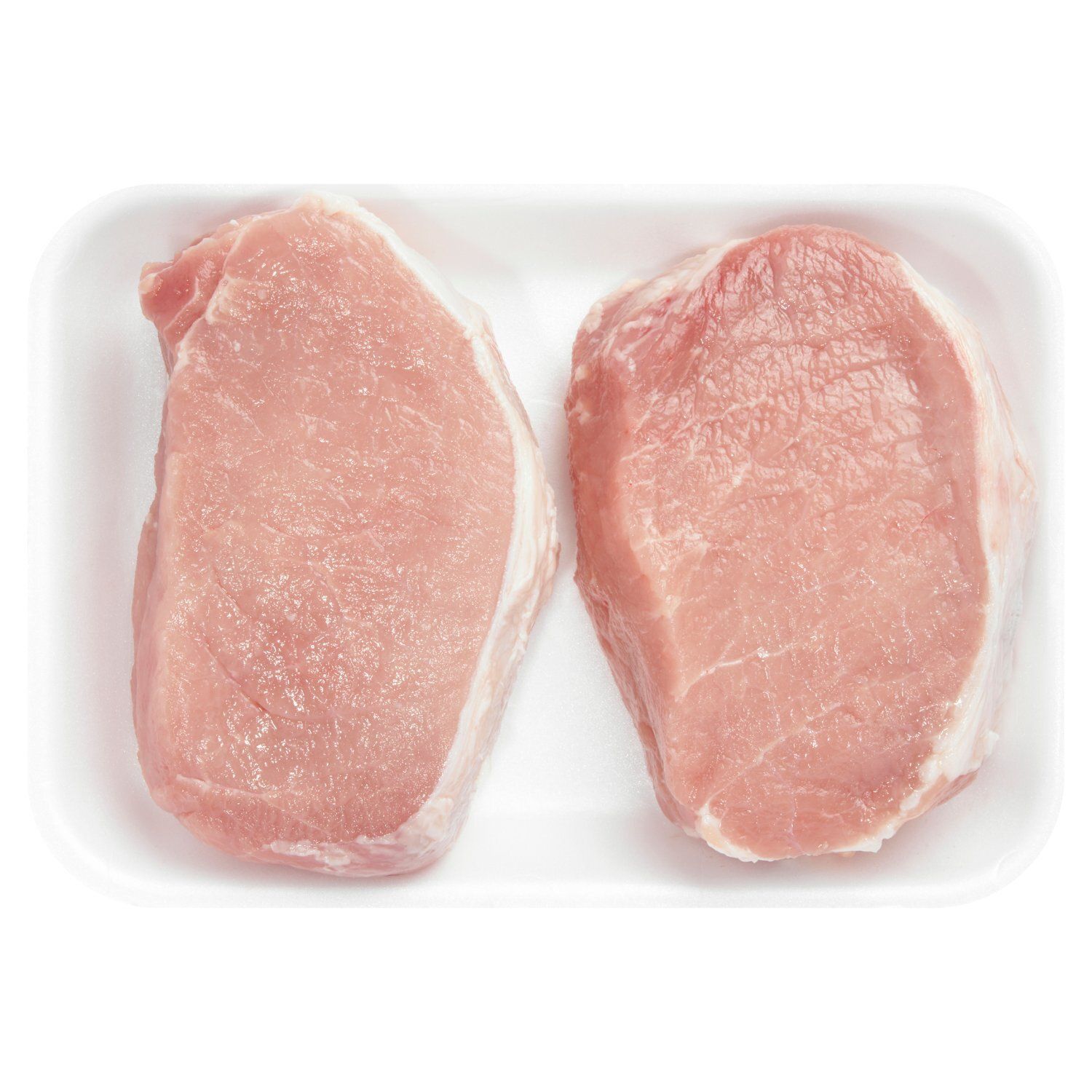 Fresh Center Cut Pork Chops, Boneless, Thick Cut, Average Weight 1.75 lb Pack
