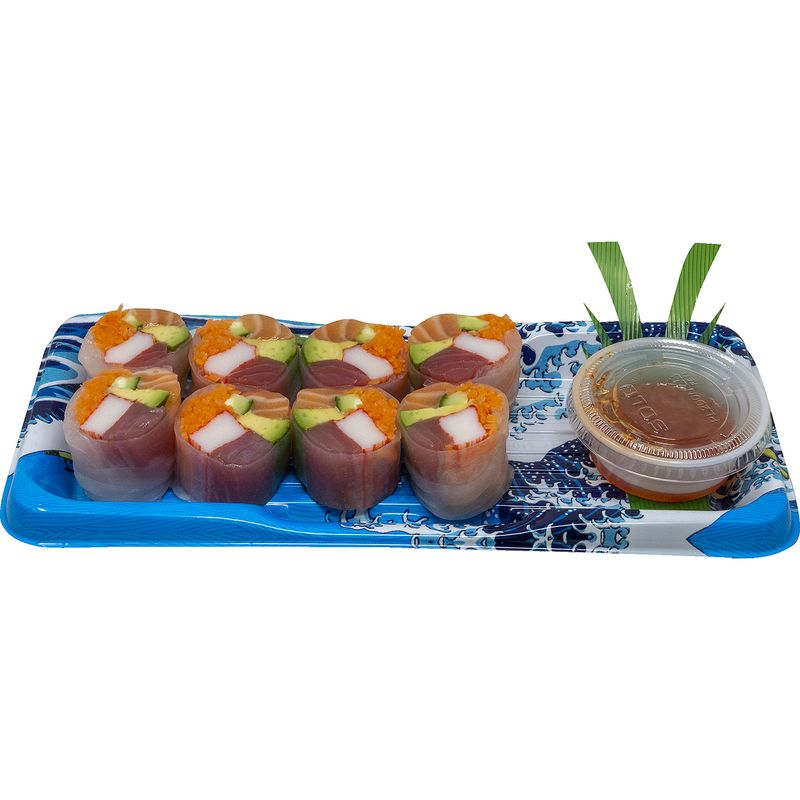 Sushi Salmon Tuna Summer Roll , 6 oz