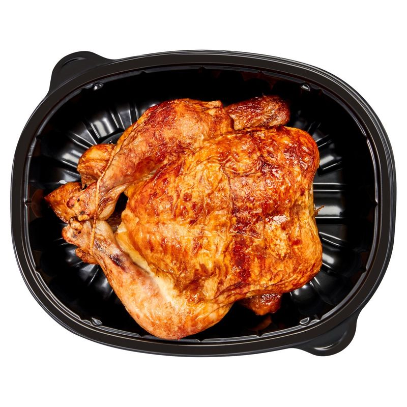 Store Prepared Whole Rotisserie Chicken - Sold Cold