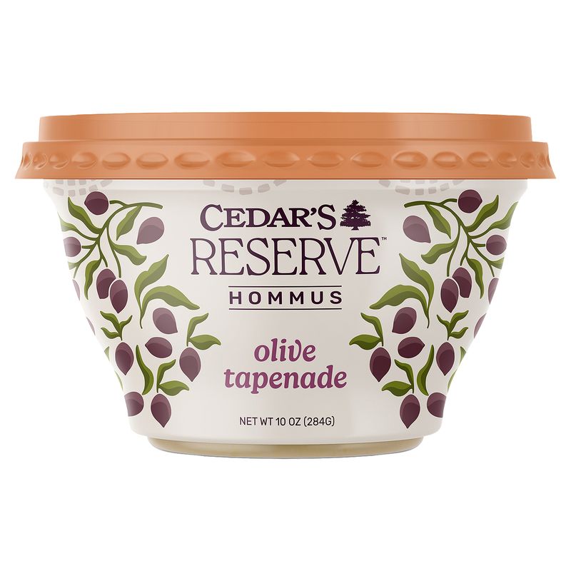 Cedar&#39;s Reserve Olive Tapenade Hommus, 10 oz