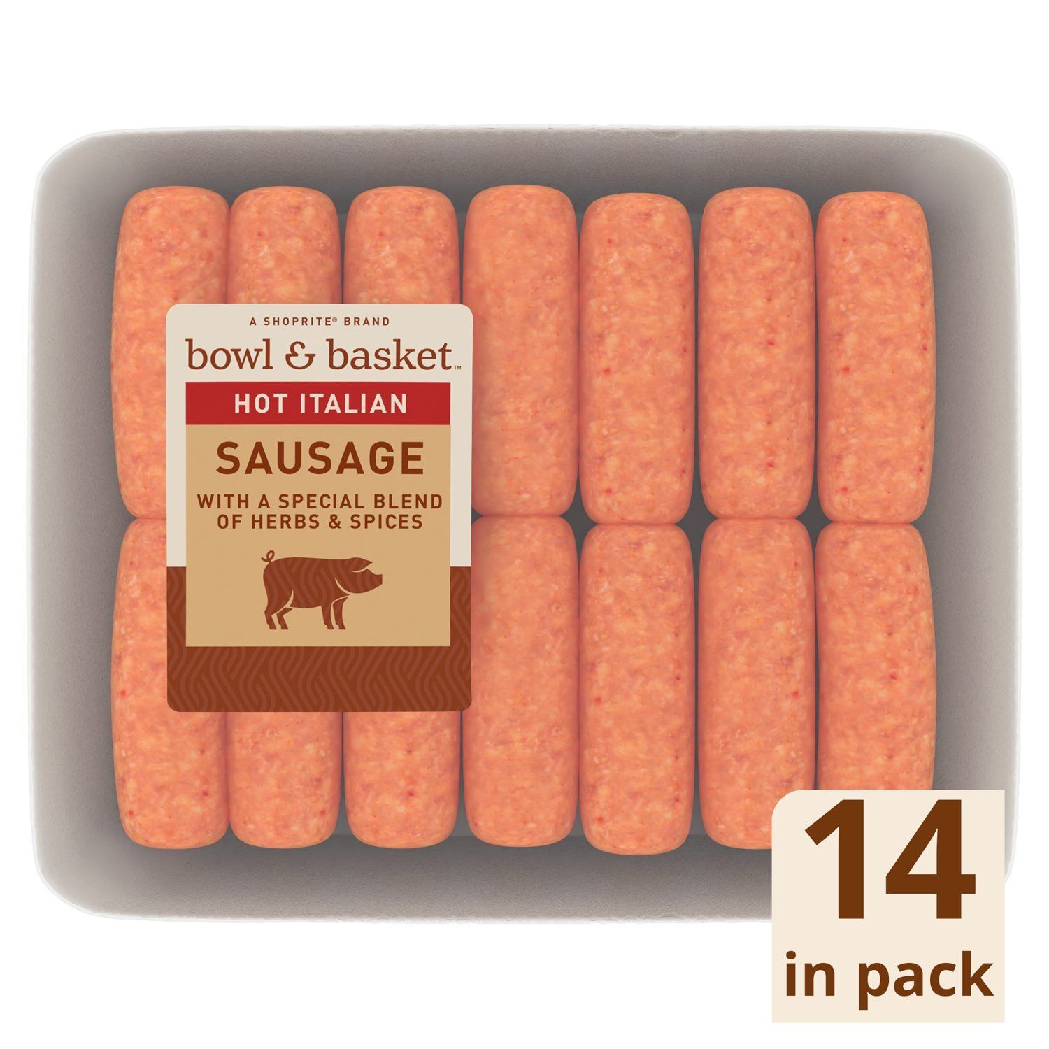 Bowl &amp; Basket Hot Italian Sausage