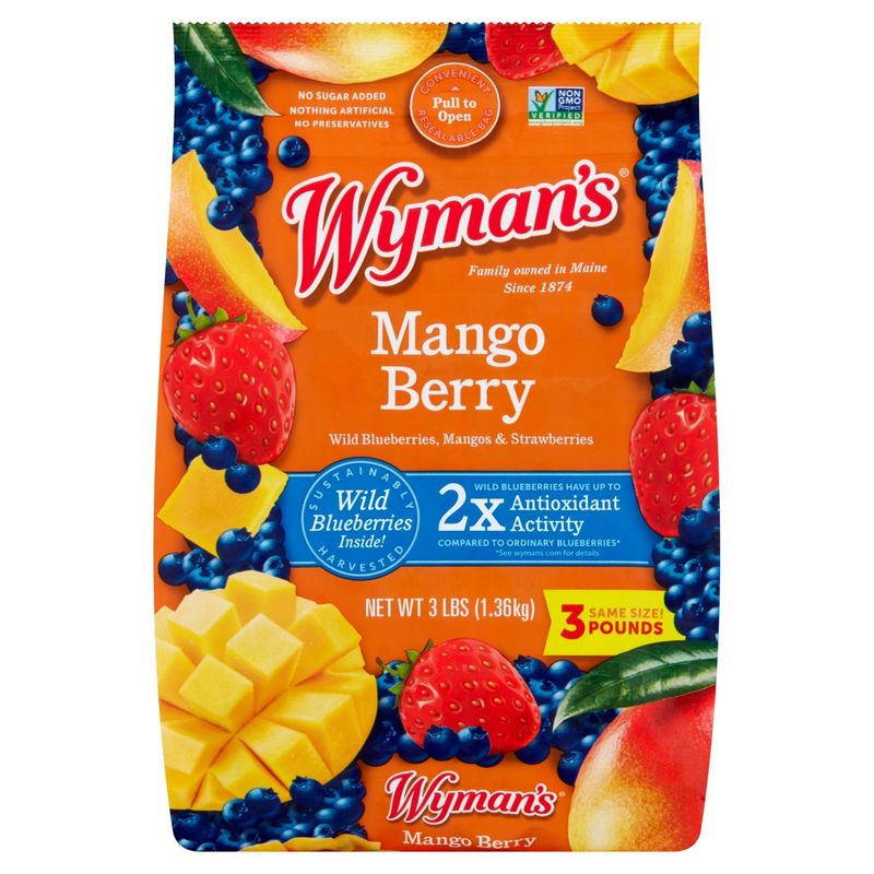 Wyman&#39;s Mango Berry, 3 lbs