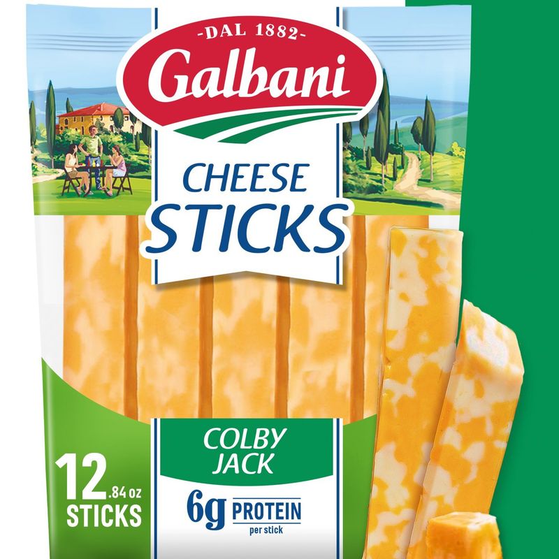 Galbani Colby Jack Cheese Sticks, 10 oz