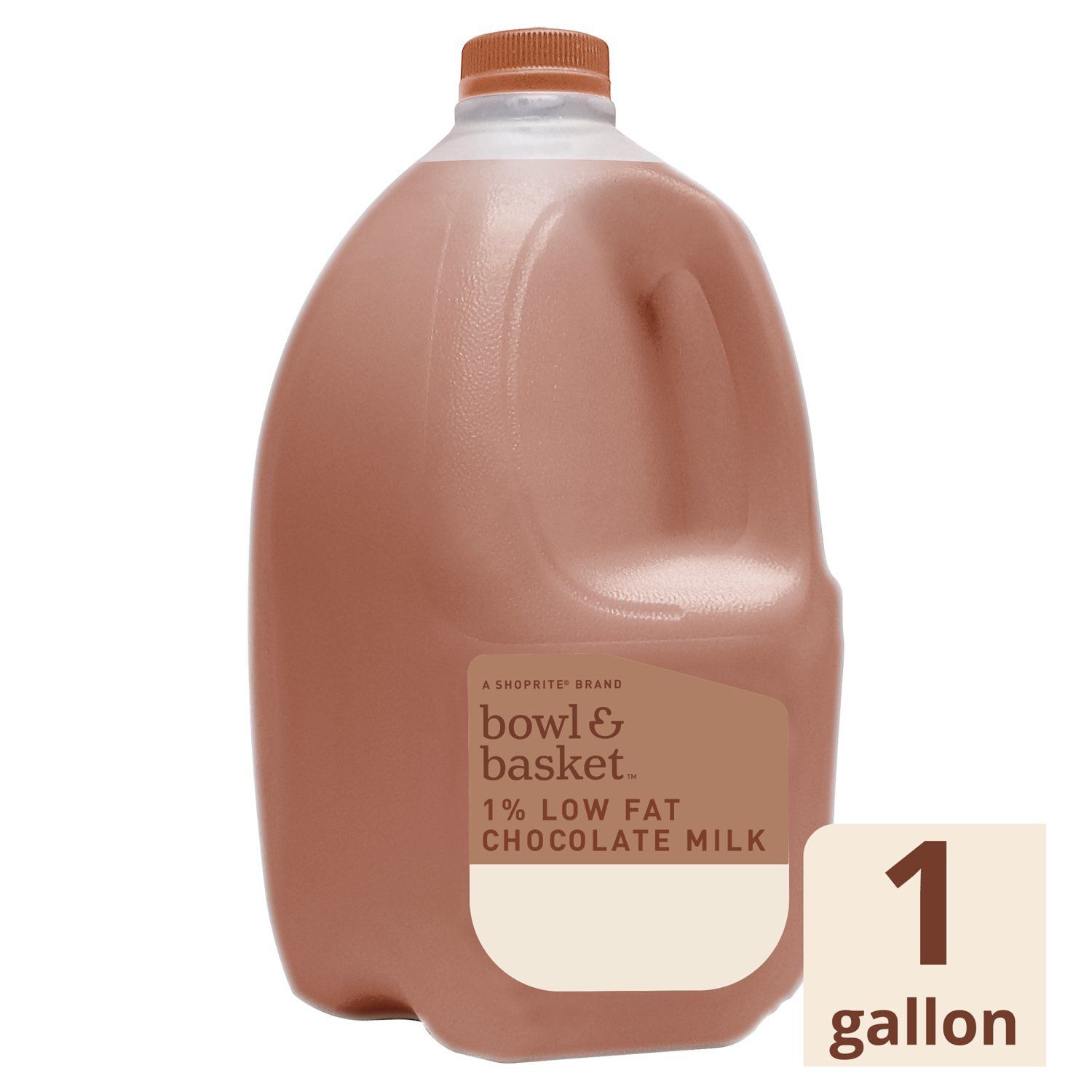 Bowl &amp; Basket 1% Low Fat Chocolate Milk, one gallon