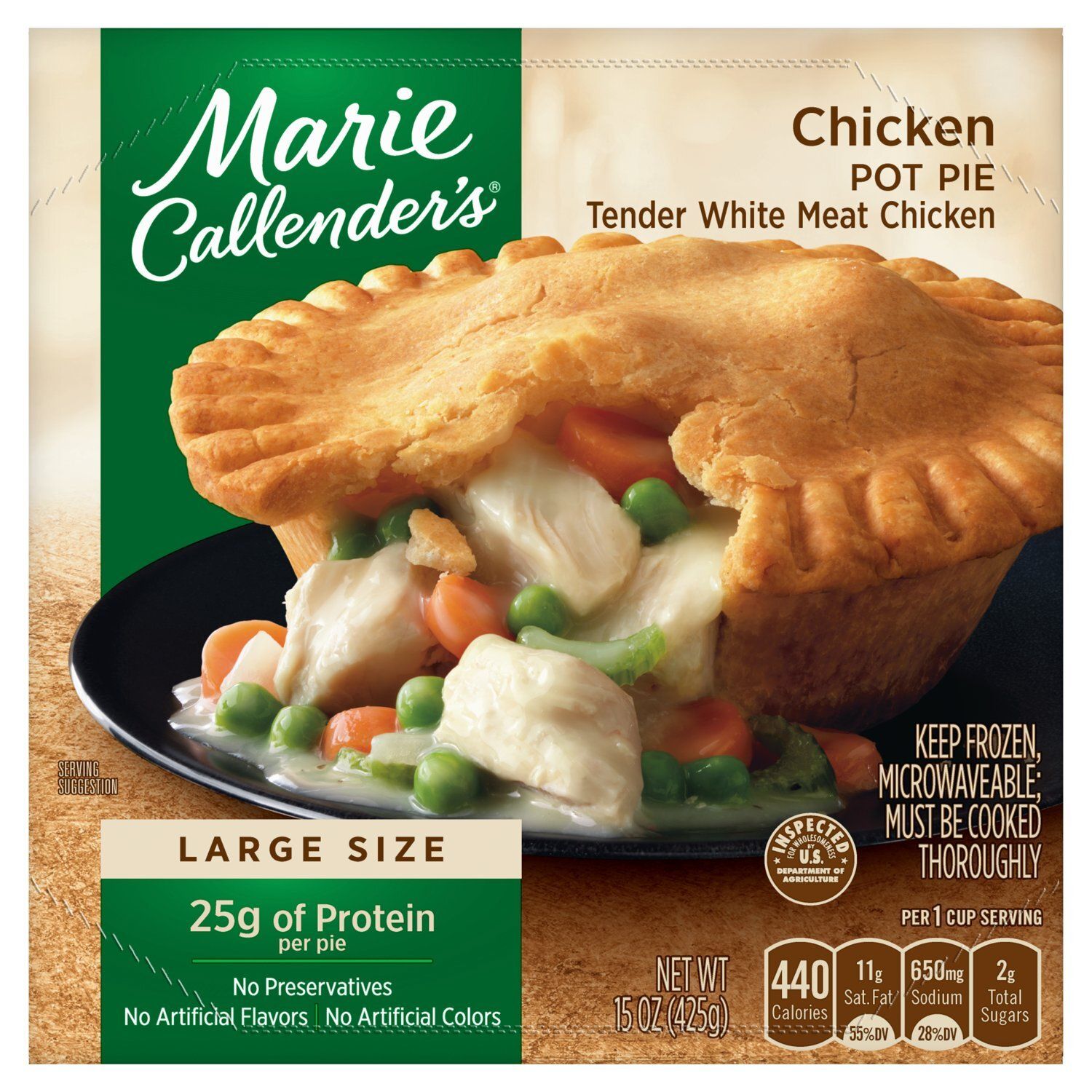 Marie Callender&#39;s Chicken Pot Pie Large Size, 15 oz