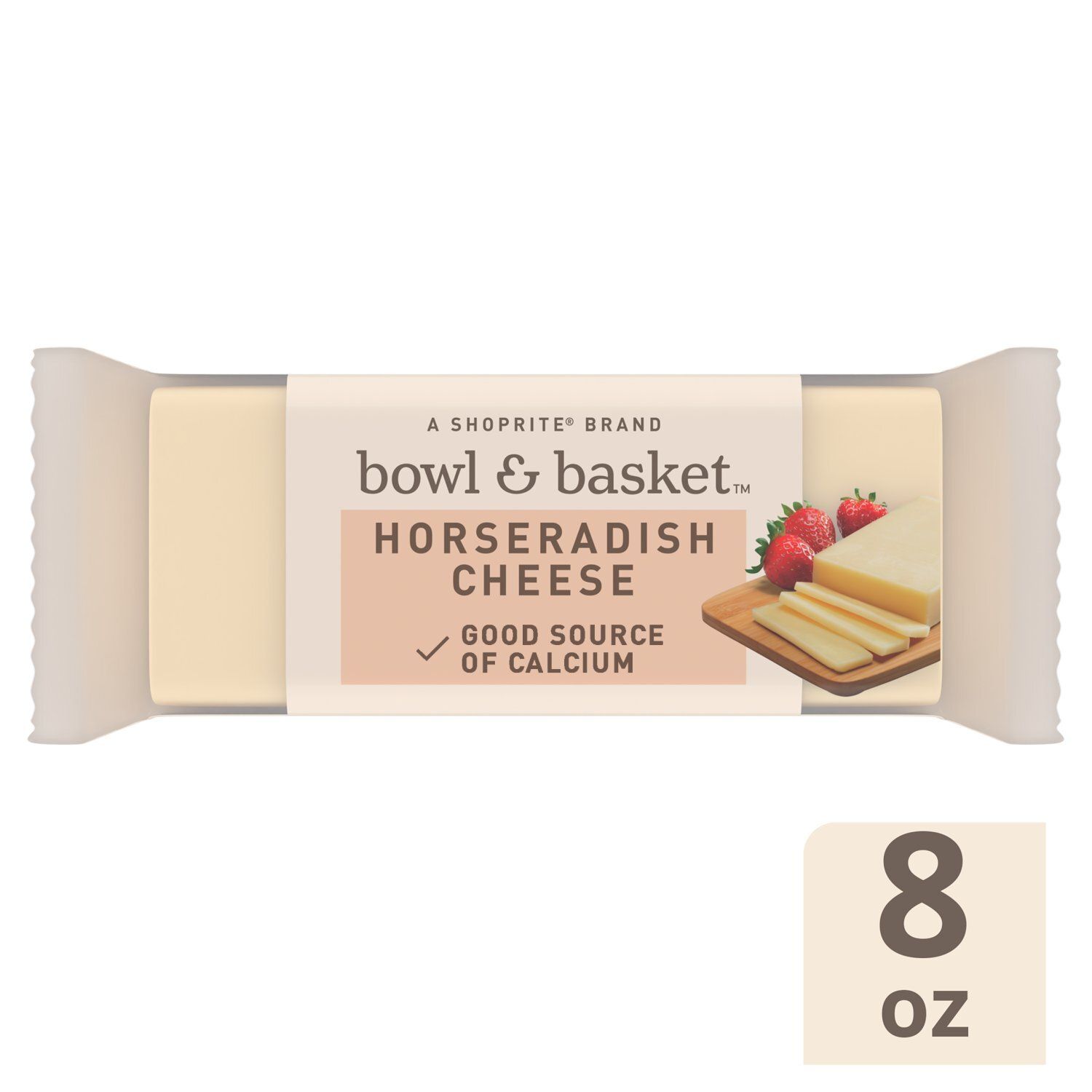 Bowl &amp; Basket Horseradish Cheese, 8 oz
