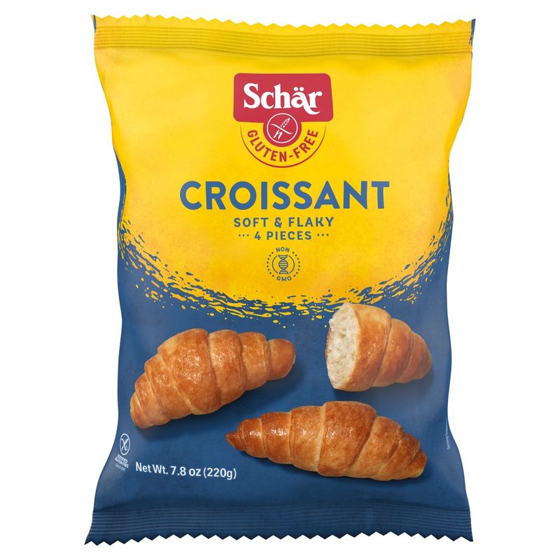 Schär Soft &amp; Flaky Gluten-Free Croissant, 7.8 oz