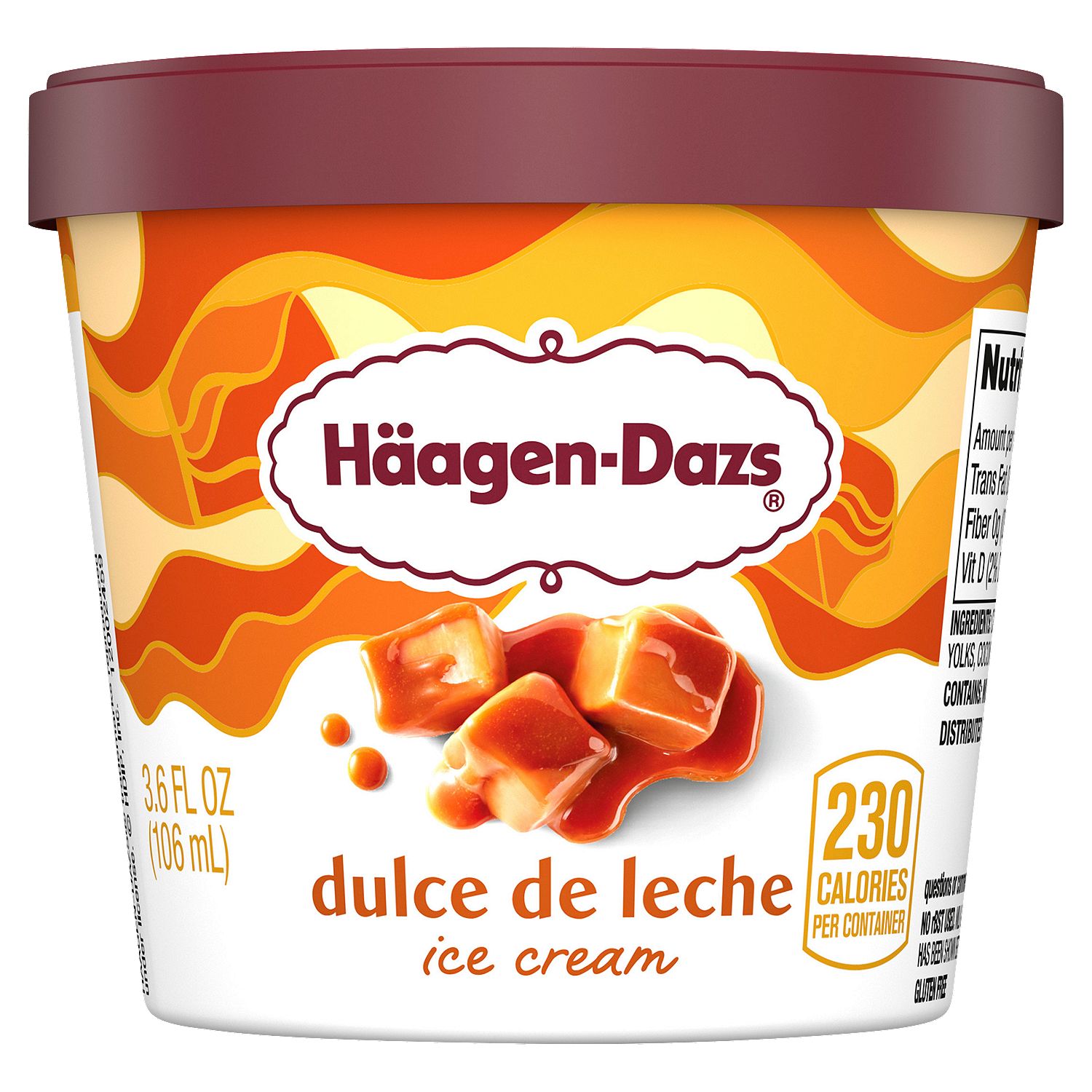 Häagen-Dazs Dulce De Leche Ice Cream, 3.6 fl oz