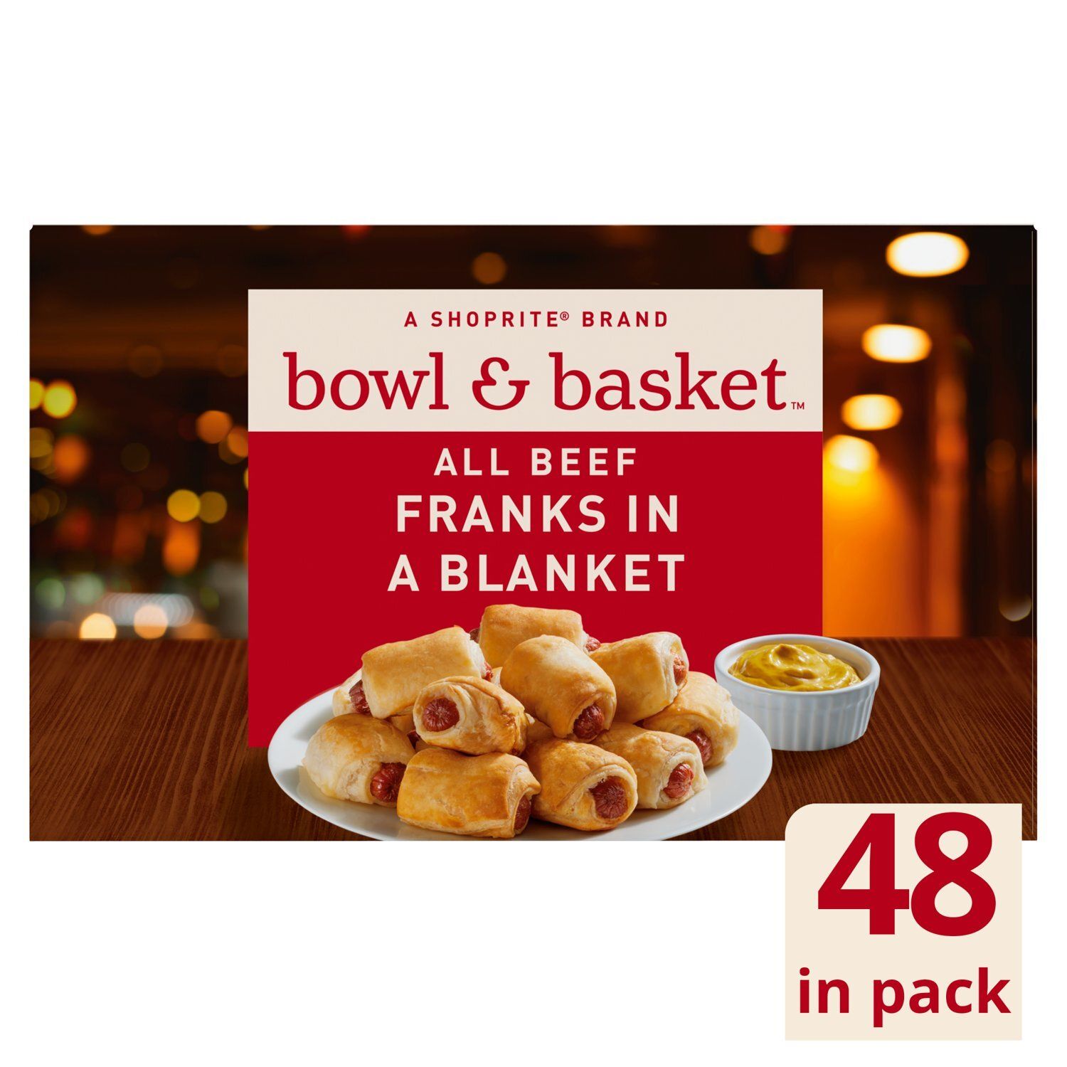 Bowl &amp; Basket All Beef Franks in a Blanket, 27 oz