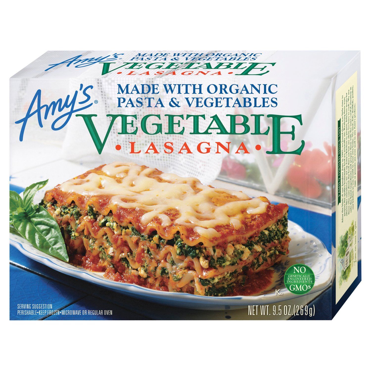 Amy&#39;s Vegetable Lasagna, 9.5 oz