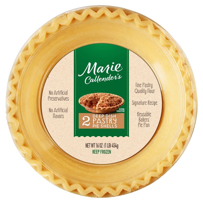 Marie Callender&#39;s Deep Dish Pastry Pie Shells, 2 count, 16 oz