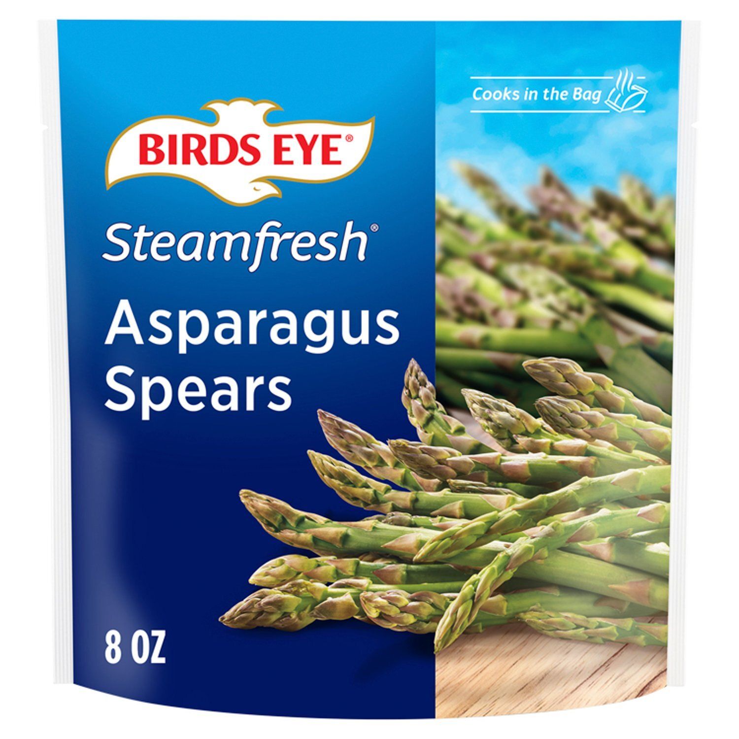 Birds Eye Steamfresh Asparagus Spears, 8 oz
