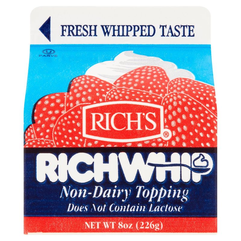 Rich&#39;s RichWhip Non-Dairy Topping, 8 oz